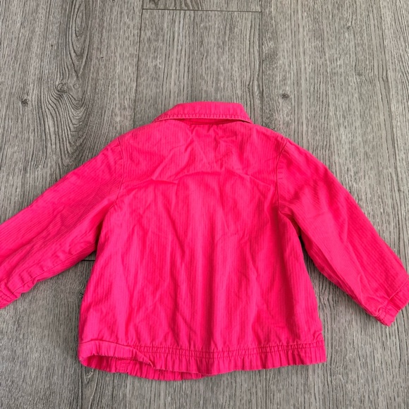 Disney Winnie the Pooh baby girls' coat jacket bright pink size 12-18 month - Picture 6 of 7